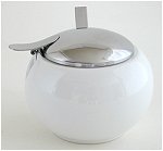 White Sugar  Bowl 10oz